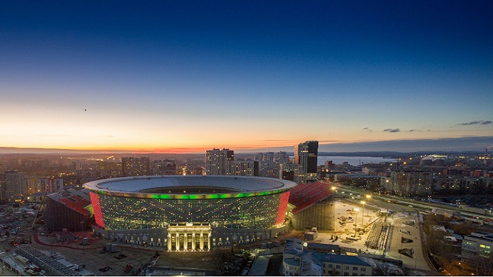Al menos 12 estadios Olímpicos de Rusia serán sede para los partidos del Mundial 2018.