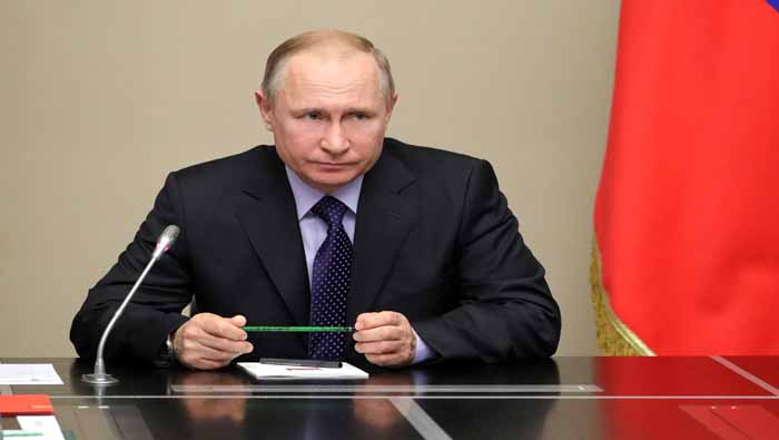 El presidente ruso abogó por las negociaciones en vez de las armas.