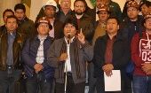 El presidente boliviano Evo Morales aseguró que la inversión ha permitido el crecimiento económico en el país.