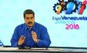 "No podemos rendirnos ante la economía criminal", aseveró el mandatario venezolano. 