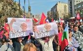 La Central Única de trabajadores de Chile abogó por la liberación de Lula.