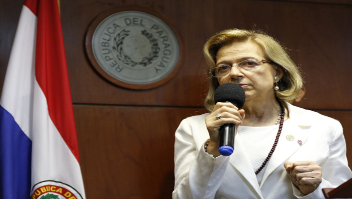 Alicia Pucheta es la primera mujer vicepresidenta designada en Paraguay.