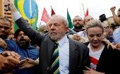El exdirigente de Brasil manifestó que se sacrificará en nombre de la democracia. 