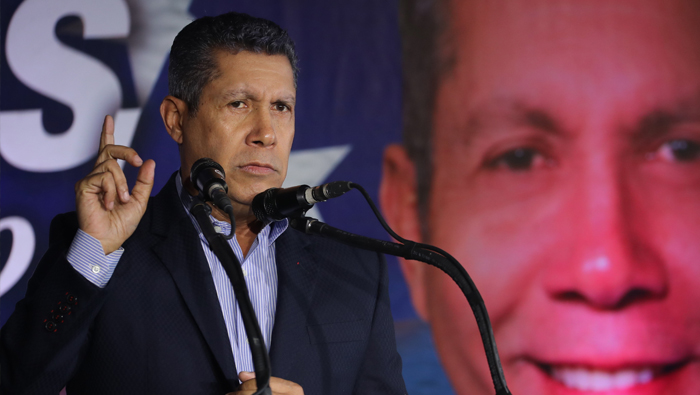 El candidato de Avanzada Progresista, Henri Falcón, acumula 34 por ciento de apoyo frente a 58 por ciento del apoyo al presidente actual Nicolás Maduro.
