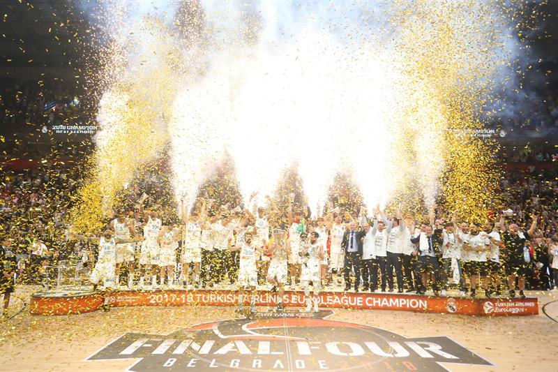 El Stark Arena de Belgrado fue escenario de la victoria del Madrid en la Euroliga.