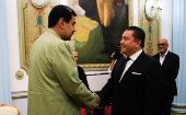 El excandidato asistió al encuentro luego del llamado hecho por el presidente Nicolás Maduro.