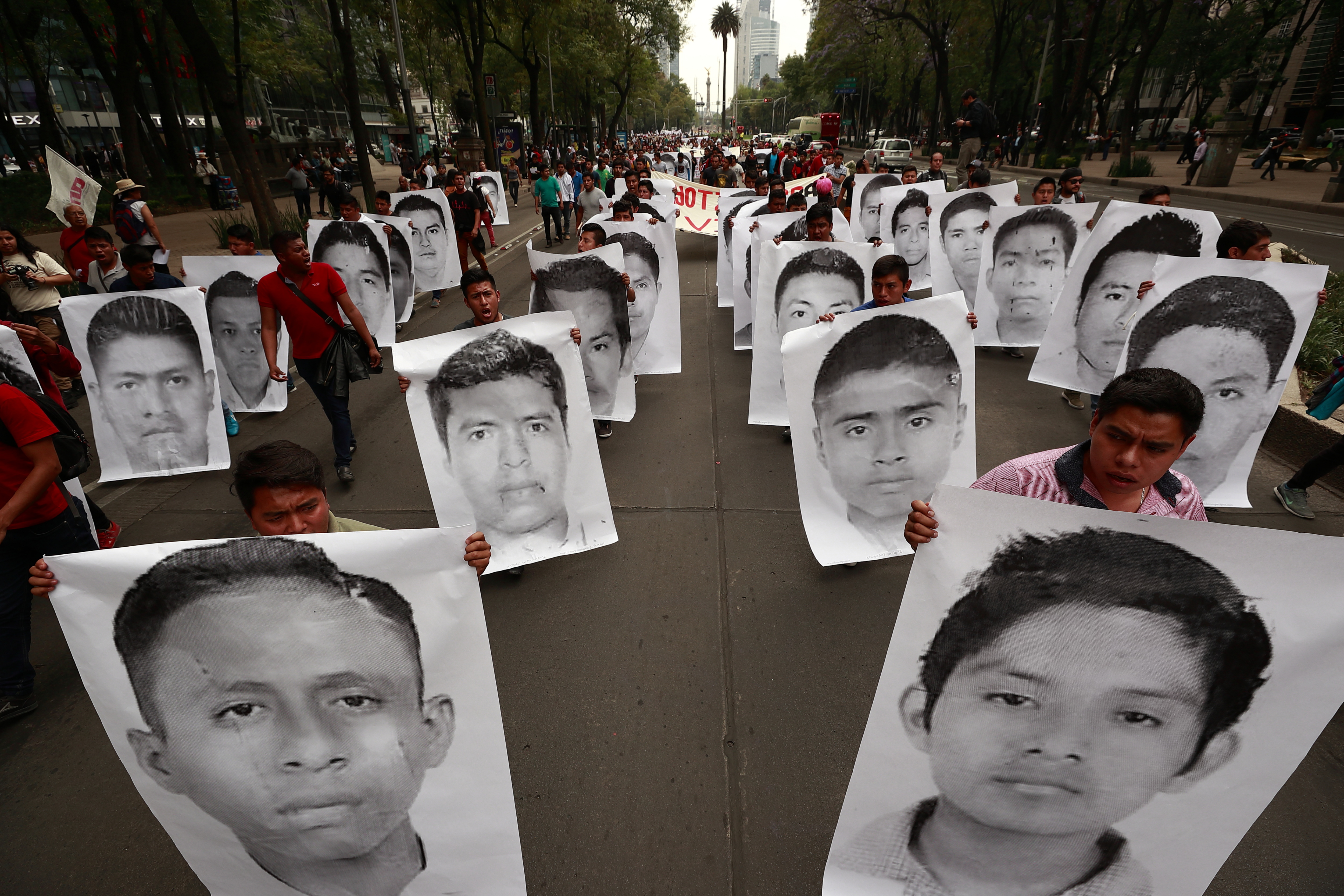 Hasta la fecha solo se han encontrado los restos de dos de los 43 estudiantes desaparecidos en 2014. 