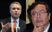 Iván Duque y Gustavo Petro se medirán el 17 de junio por la presidencia de Colombia