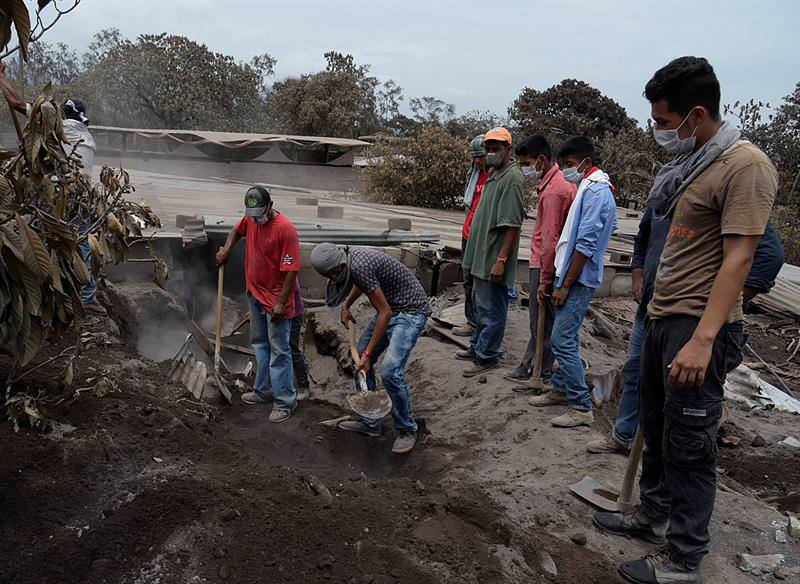 Al menos 12.784 personas han sido evacuadas en la región de las regiones de Escuintla, Sacatepéquez y Chimaltenango en Guatemala.