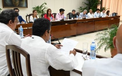 Ambas delegaciones han expresado su voluntad de terminar el conflicto armado en Colombia.