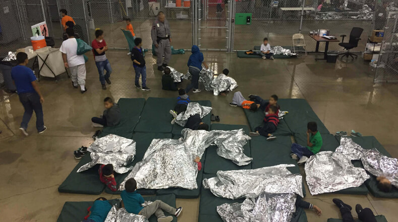 Así permanecen los niños inmigrantes detenidos en EE.UU.