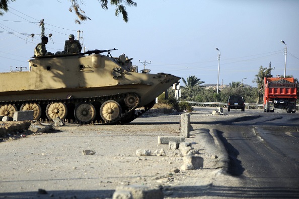 La zona de la provincia norte de Sinaí se encuentra restringida debido al desarrollo de un estado de exclusión militar.