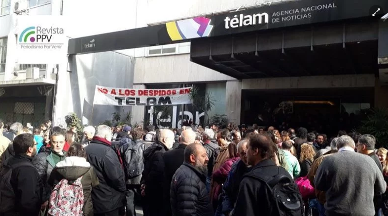 El Sindicato de Prensa de Buenos Aires (Sipreba) expresó sus solidaridad con los periodistas despedidos.