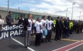 Los familiares de las víctimas acudieron al aeropuerto de Quito (capital).