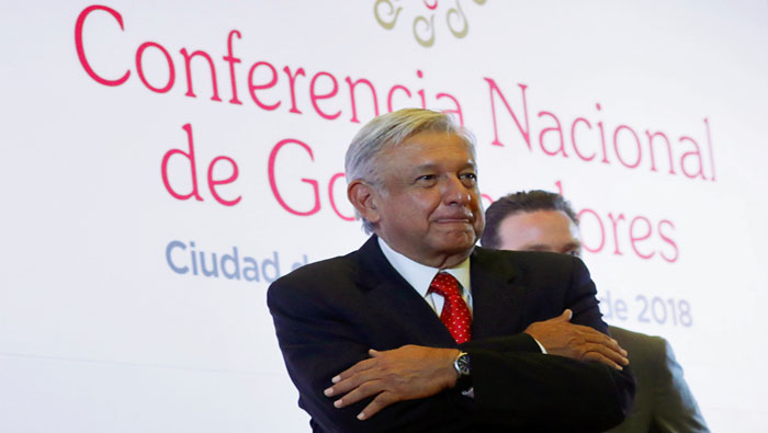 El próximo jefe de Estado se reunió el jueves en Ciudad de México con 20 de los 32 gobernadores.