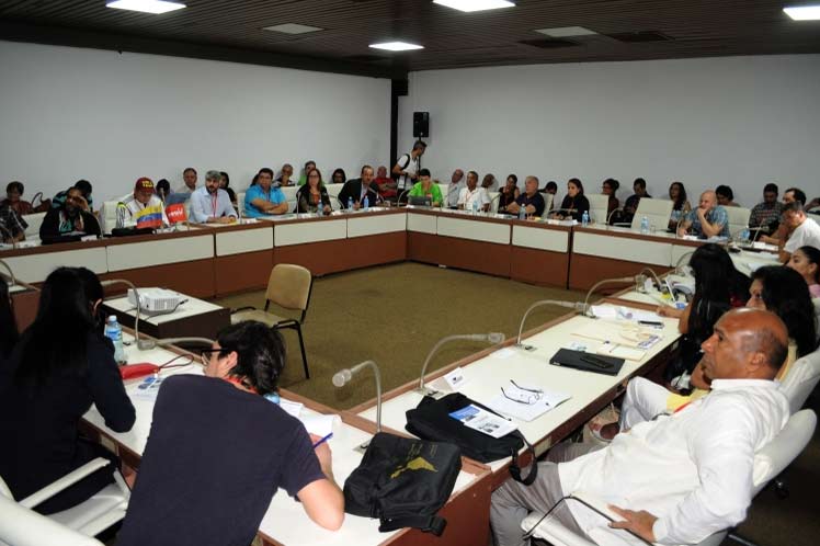 El Foro de Sao Paulo reúne a 439 delegados y se realiza desde el domingo hasta el martes en el Palacio de Convenciones de La Habana.