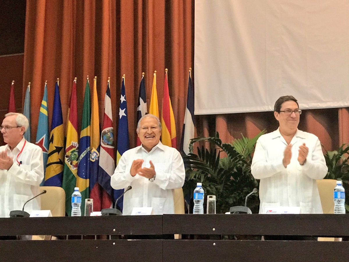 En el encuentro también participaron los presidente de Venezuela y Bolivia.