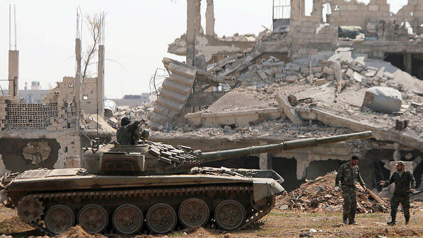 La portavoz de la Cancillería rusa, María Zajárova, informó que las fuerzas gubernamentales sirias pudieron tomar el control de la ciudad siria de Deraa