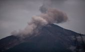 Las autoridades informaron que la erupción provocó una avalancha moderada en la zona de Las Lajas. 
