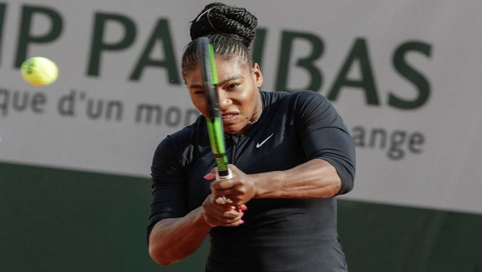 La afroamericana de 36 años de edad figuró hasta la final del Torneo de Wimbledon del 2018.