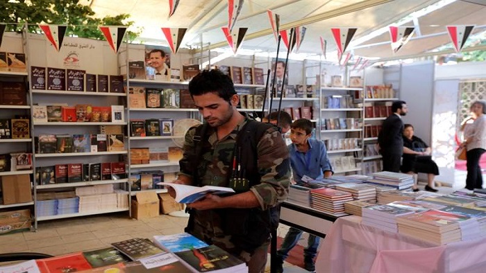 La Feria Internacional del Libro ha contado con gran participación, debido a la liberación del terrorismo en Damasco, capital.