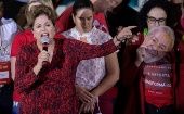 Dilma también denunció la permanencia de un Estado de excepción en Brasil.
