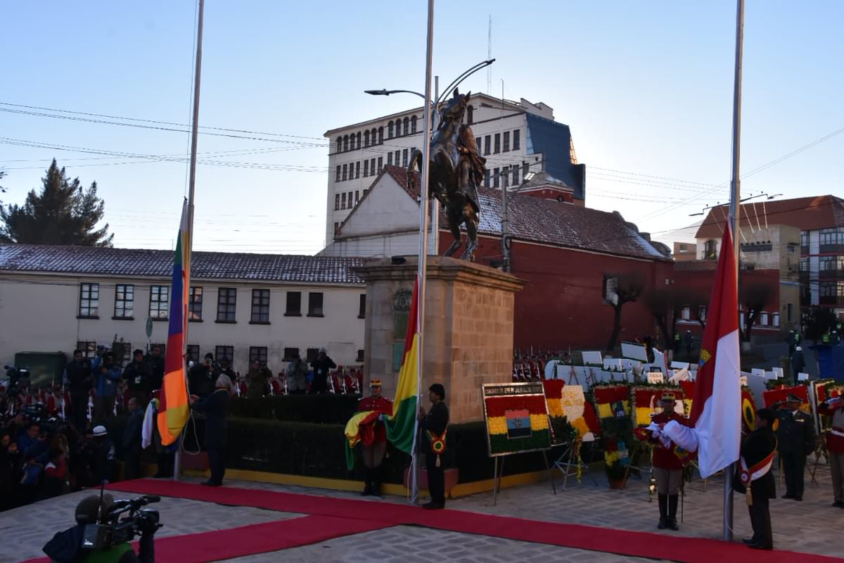 Bolivia nació como República en 1825.
