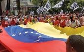 Pueblo revolucionario apoya al pdte. de Venezuela tras atentado