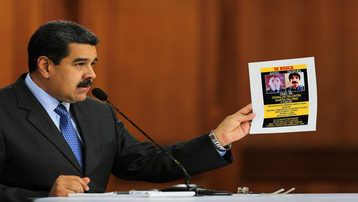 El mandatario venezolano instó a los Gobiernos de EE.UU. y Colombia a colaborar en la captura de los responsables intelectuales del hecho.