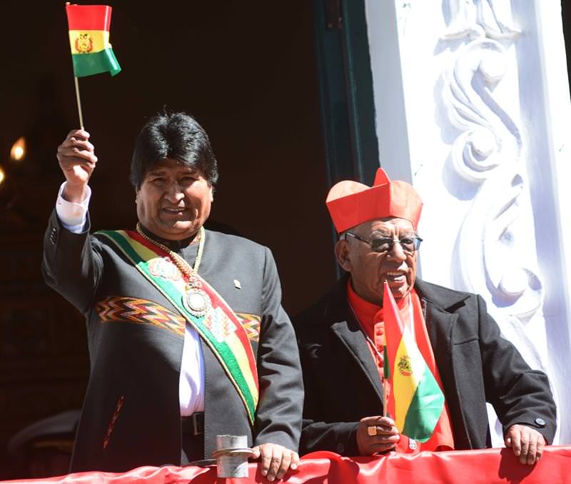 El presidente Evo Morales debía usar la medalla en la Parada Militar que se realiza en Cochabamba este miércoles.