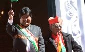 El presidente Evo Morales debía usar la medalla en la Parada Militar que se realiza en Cochabamba este miércoles. 