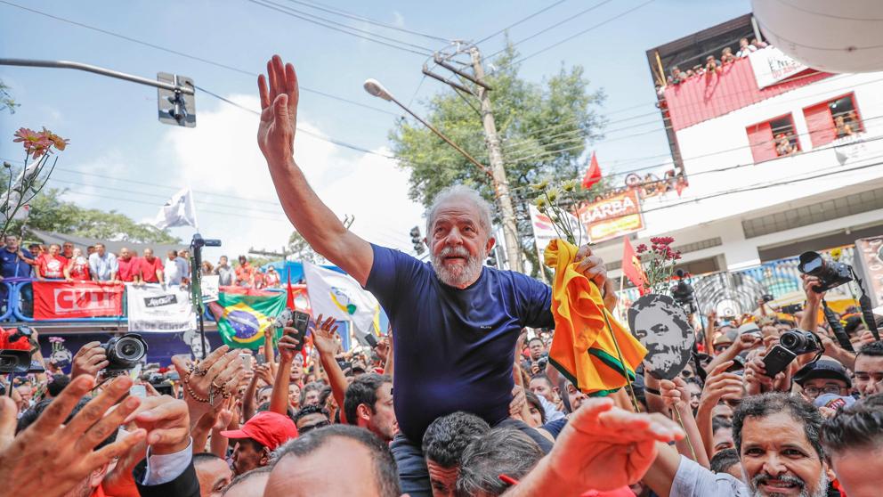 Se espera que 50 mil personas acompañen la candidatura de Lula este miércoles. (Foto de Archivo)