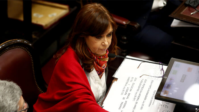 La expresidenta argentina condenó la campaña política y judicial en su contra