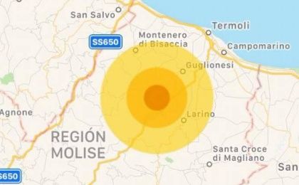 El sismo también fue sentido en las regiones cercanas de Campania y Apulia.