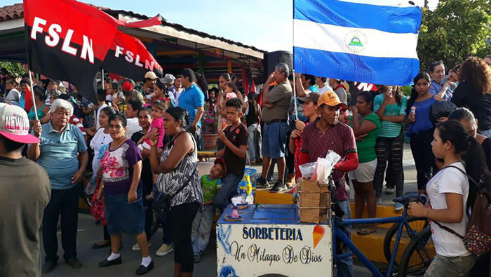 La vicepresidenta de Nicaragua instó a los nicaragüenses a seguir trabajando para se siga afianzando la paz en el país.