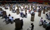 Funcionarios del ente electoral auditan las votaciones de consulta anticorrupción