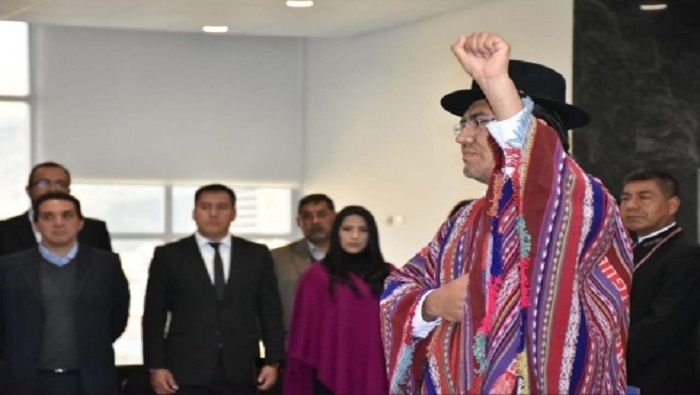 El nuevo canciller boliviano se mostró agradecido por el compromiso que le ha sido conferido.