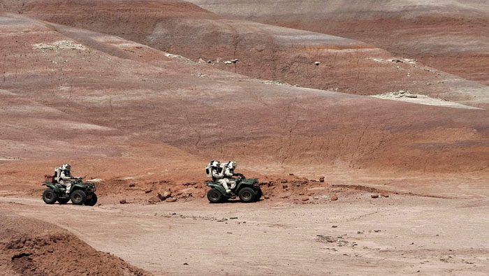 Las imágenes fueron tomadas por el explorador rover Curiosity, enviado en 2012 para evaluar la 