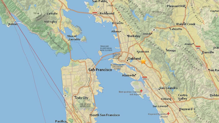 El sismo ocurrió en horas de la tarde y tuvo una profundidad de 4,1 kilómetros.