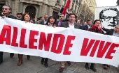 "Ante estos hechos sólo me cabe decir a los trabajadores: ¡Yo no voy a renunciar! Colocado en un tránsito histórico, pagaré con mi vida la lealtad del pueblo", palabras de Allende el 11 de septiembre de 1973.