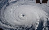 Las imágenes capturadas por la NASA a las 06H56 hora local de EE.UU. , las cuales develan la fuerza del peligroso huracán Florence. 