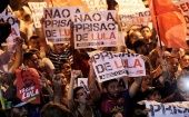 Lula se encuentra preso desde el pasado sábado 7 de abril en la superintendencia de la Policía Federal en Curitiba.