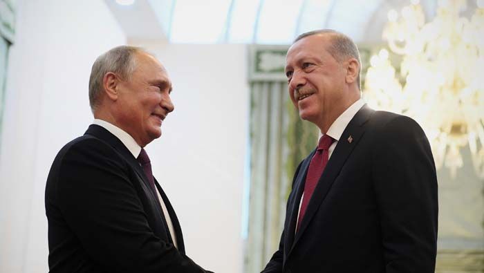Ambos presidentes buscan una salida política a la guerra en Siria.