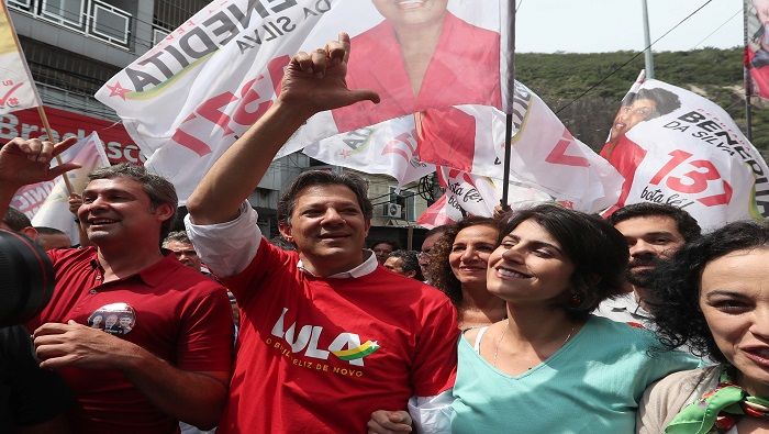 El candidato del PT extendió su intención de mantenerse atento a los consejos y recomendaciones de Lula.