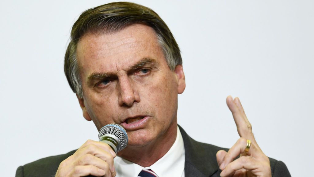 El candidato del Partido Social Liberal es un reconocido defensor de la dictadura brasileña de 1964.