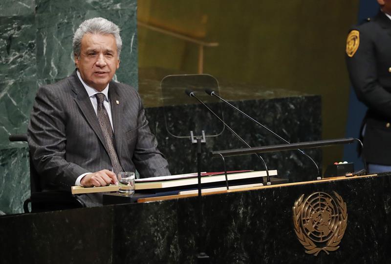 Moreno destacó que las políticas internacionales que nacen en la ONU deben ayudar a empoderar a las sociedades.