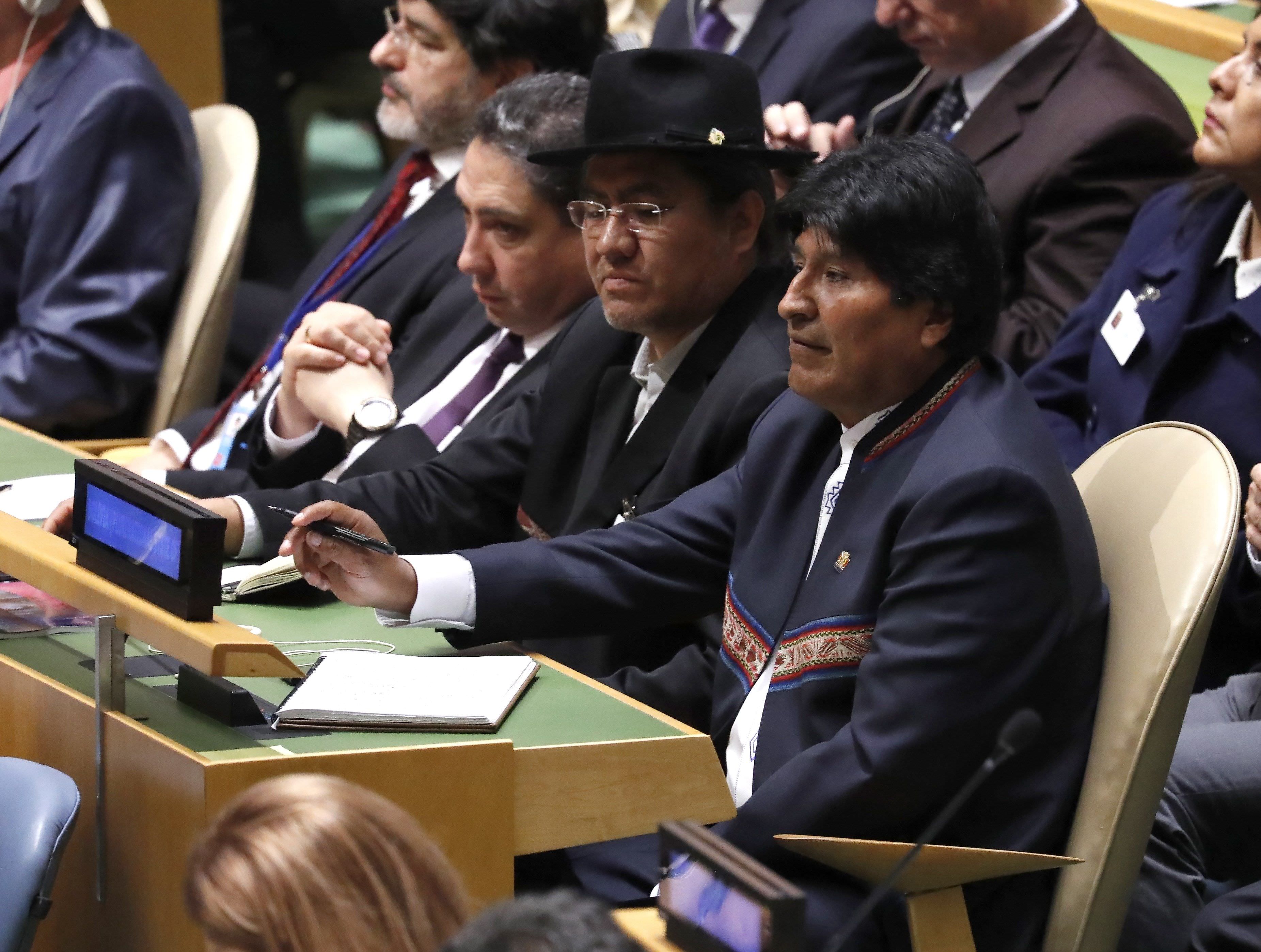 Morales denunció que Irán 