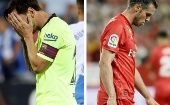 Messi (i) ni Bale (d) estuvieron acertados para evitar las derrotas de sus equipos.