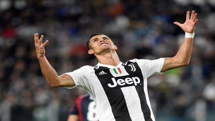 Ronaldo obtuvo la tarjeta roja directa el pasado 19 de septiembre en la primera jornada de la UEFA.