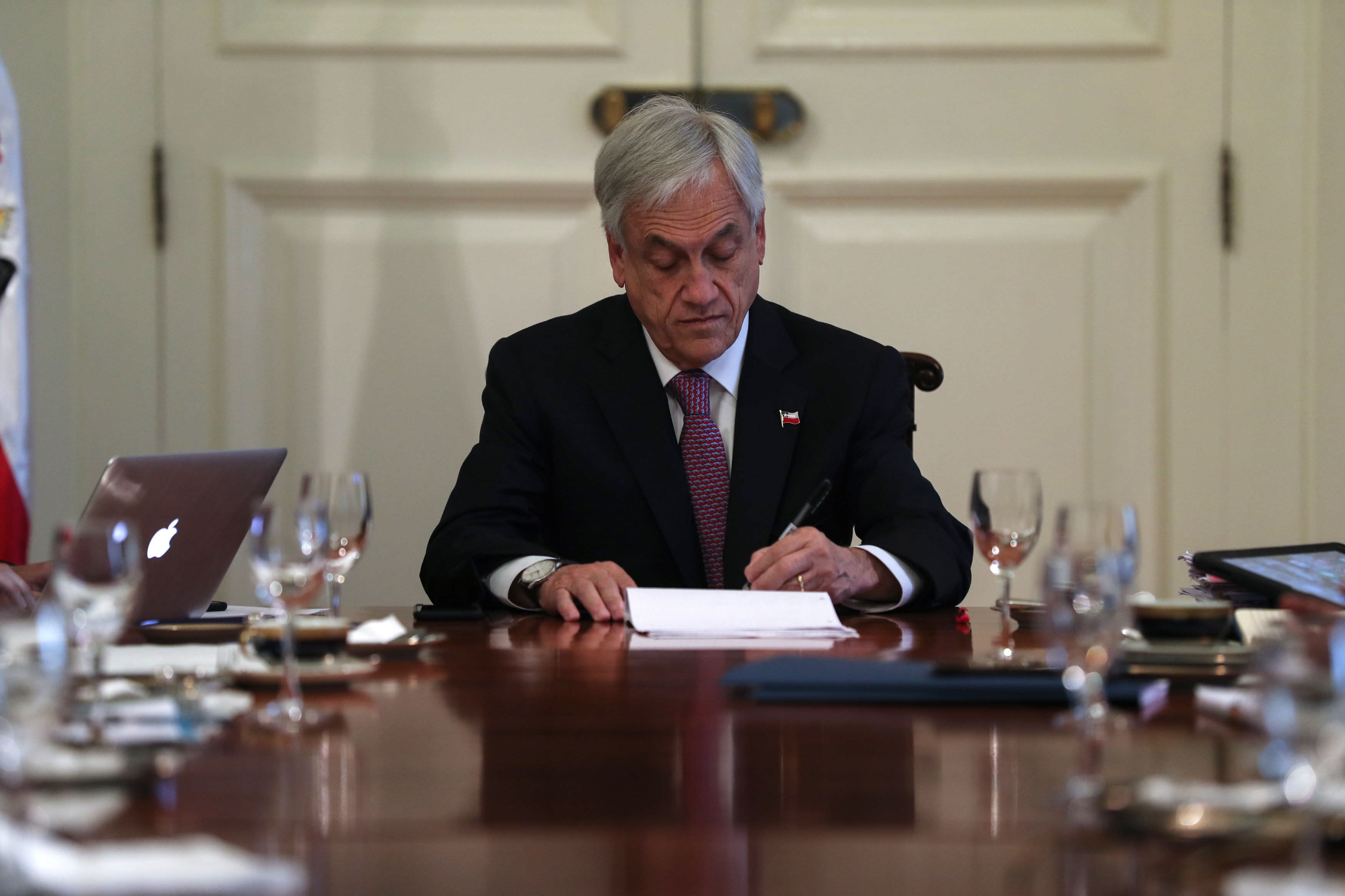 El presidente Chileno no viajó a La Haya para presenciar la lectura del fallo.